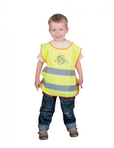 Dětská reflexní vesta ALEX žlutá