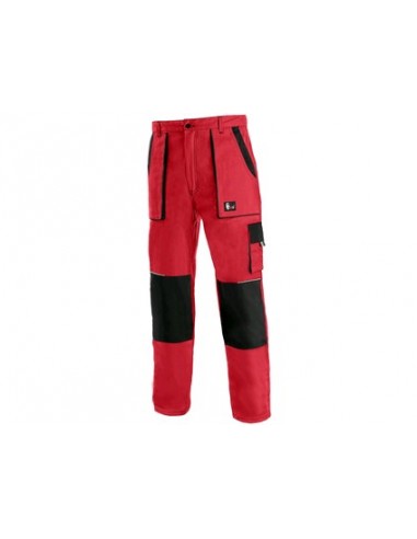 Kalhoty do pasu CXS LUXY JOSEF, pánské, červeno-černé