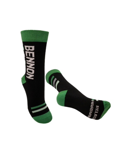Ponožky BENNONKY BLACK/GREEN