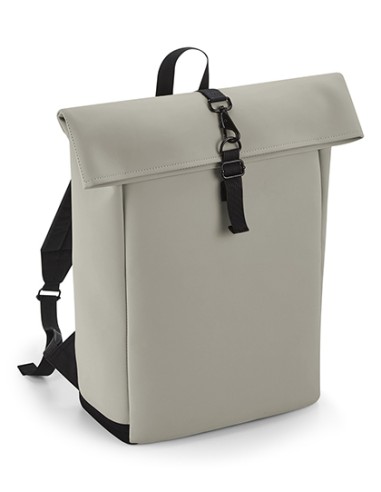 Batoh Matte PU Roll-Top Backpack